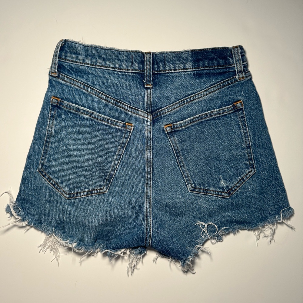 Abercrombie & fitch mom short high rise 25/0 curve love - Picture 3 of 3
